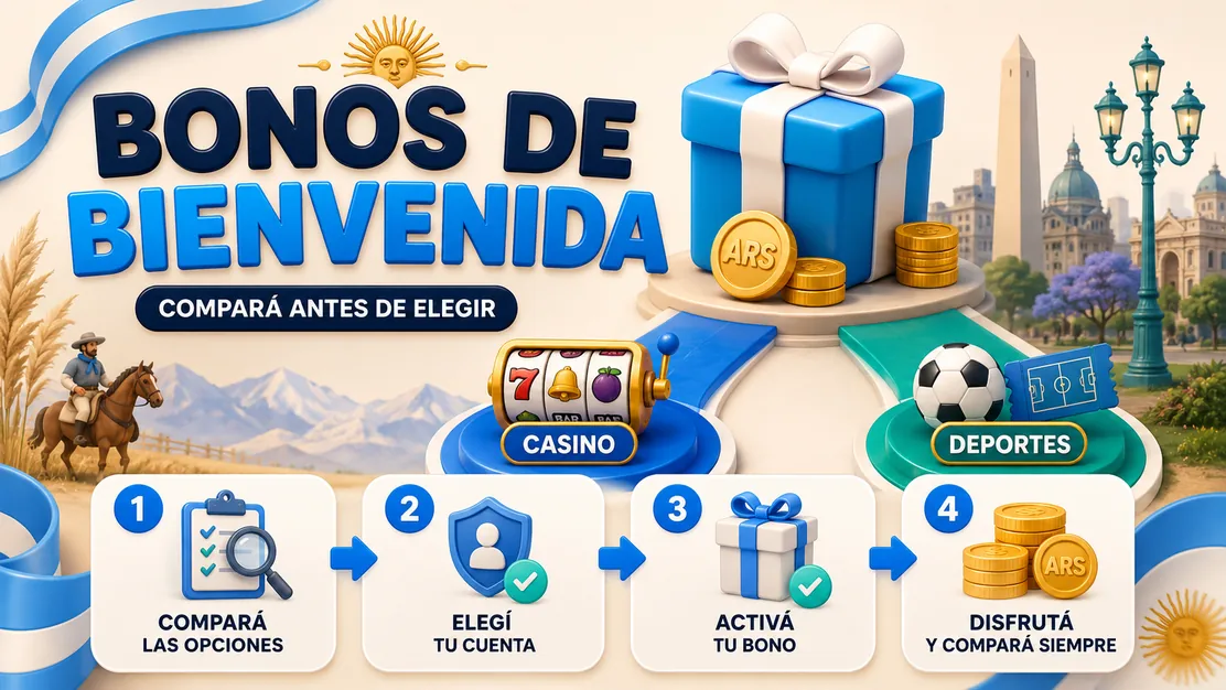 Paquete de bienvenida de casino repartido entre cuatro depósitos