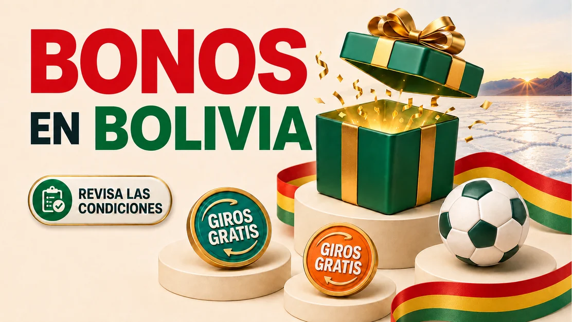 Bonos para Mines Bolivia con tablero, estrellas y símbolo de regalo
