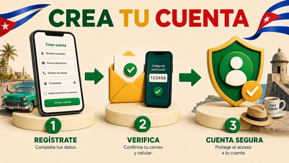 Registro para jugar Mines desde Cuba con datos personales correctos