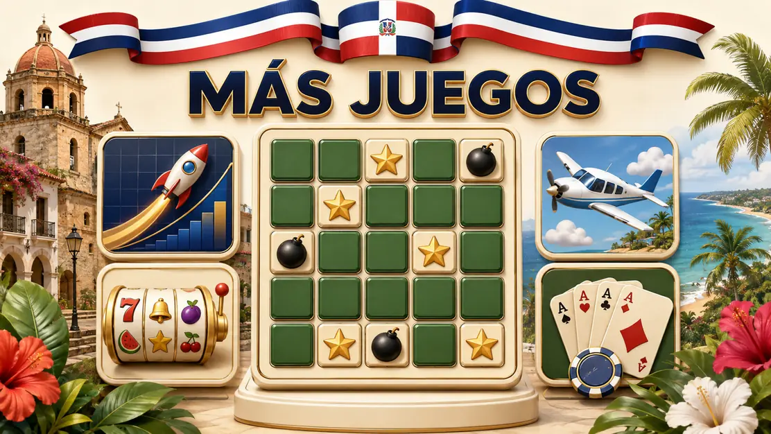 Mines como juego principal junto a otros juegos de casino secundarios