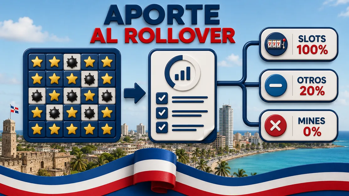 Juego Mines alimentando parcialmente un medidor de rollover