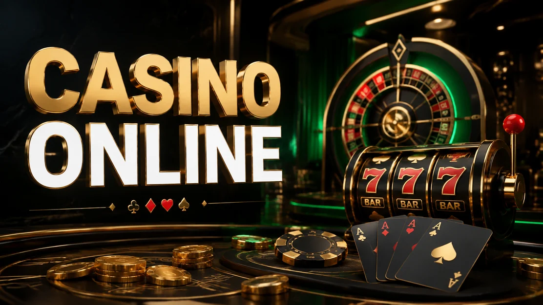 Lobby de casino online con tragamonedas, juegos rápidos y mesas