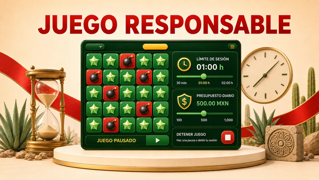 Herramientas de juego responsable: límite de sesión y presupuesto