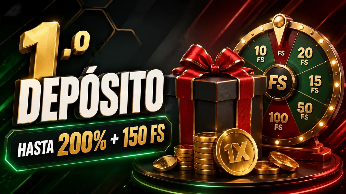 Primera etapa del casino con mínimo de 200 pesos, tope de 8000 y hasta 150 giros