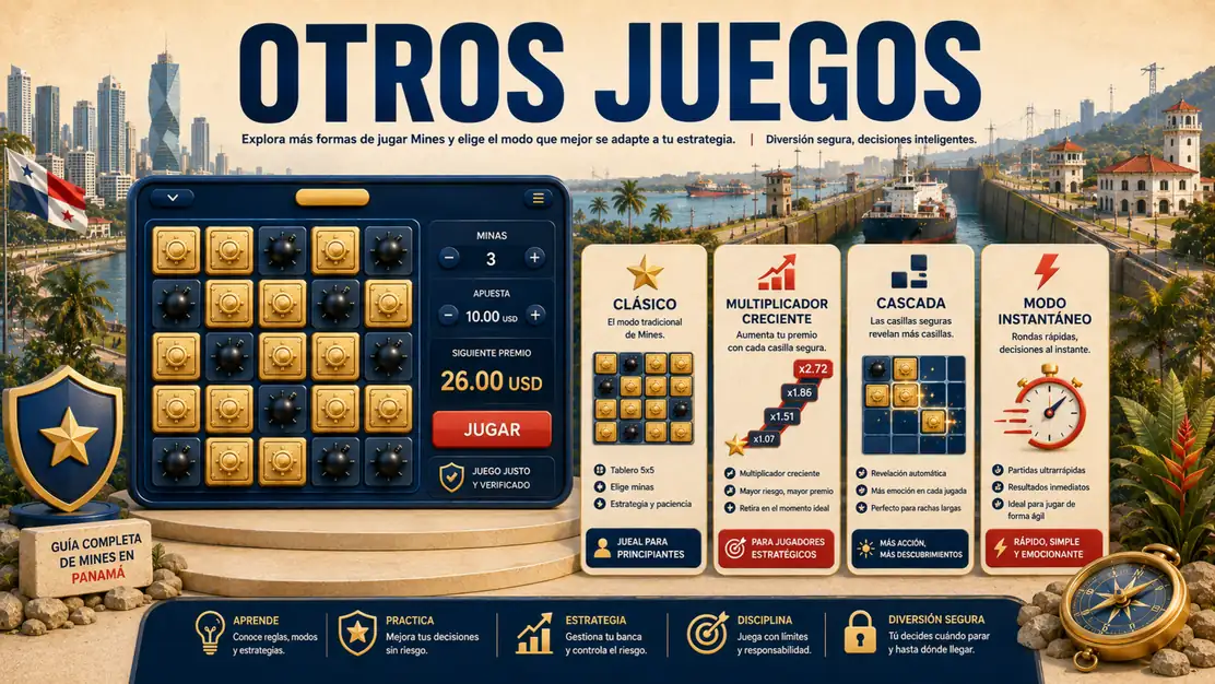 Otros juegos del catálogo: ascenso, cascada e instantáneos