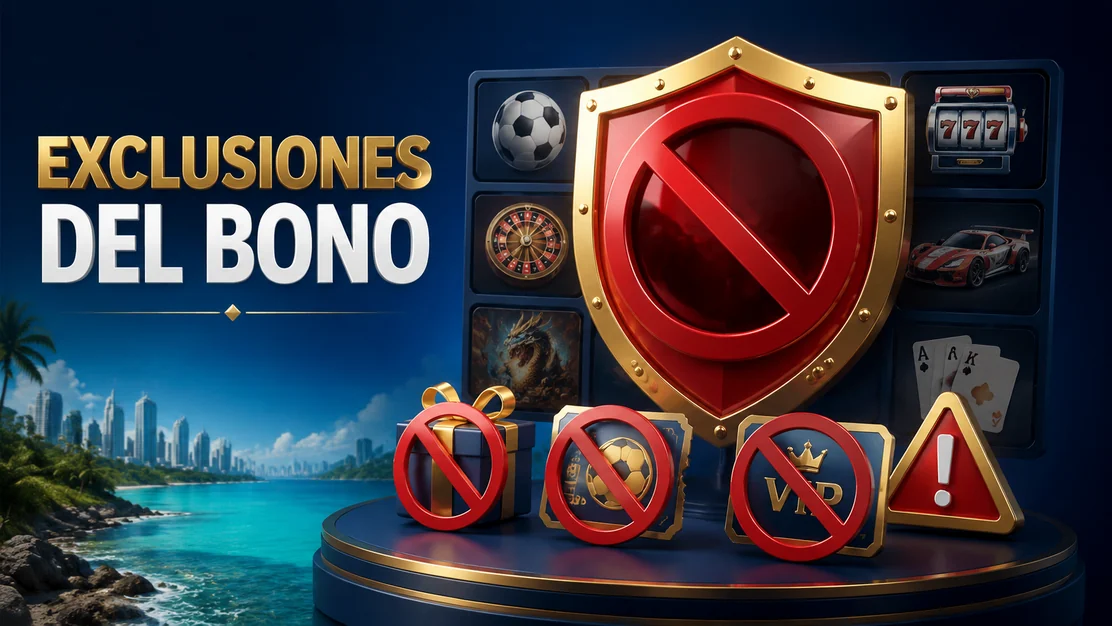 Exclusiones, cuenta única y controles de una promoción