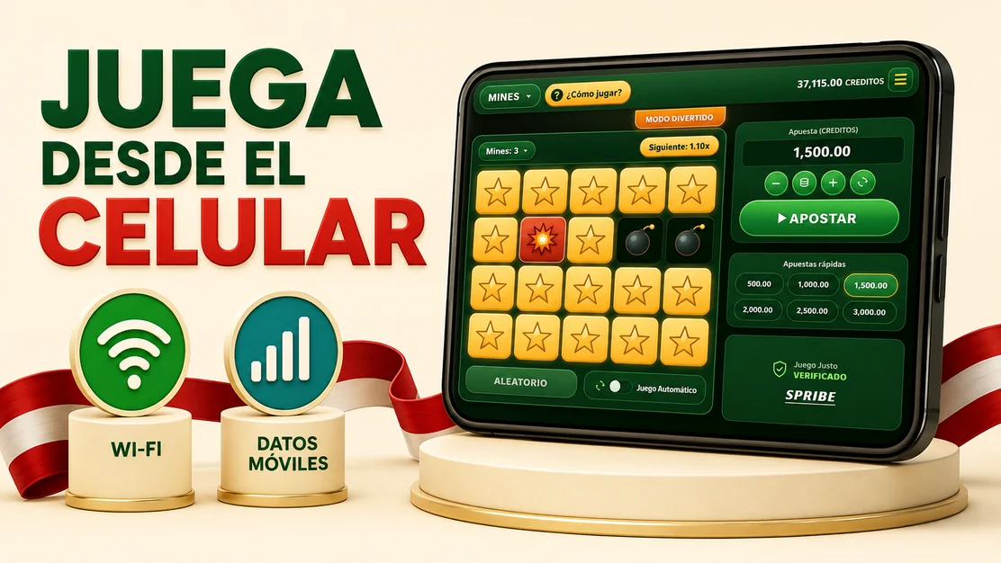 Selección brillante de juegos alternativos a Mines para Perú