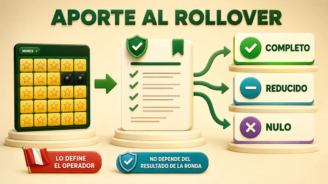 Mines alimentando un medidor de rollover con contribución variable