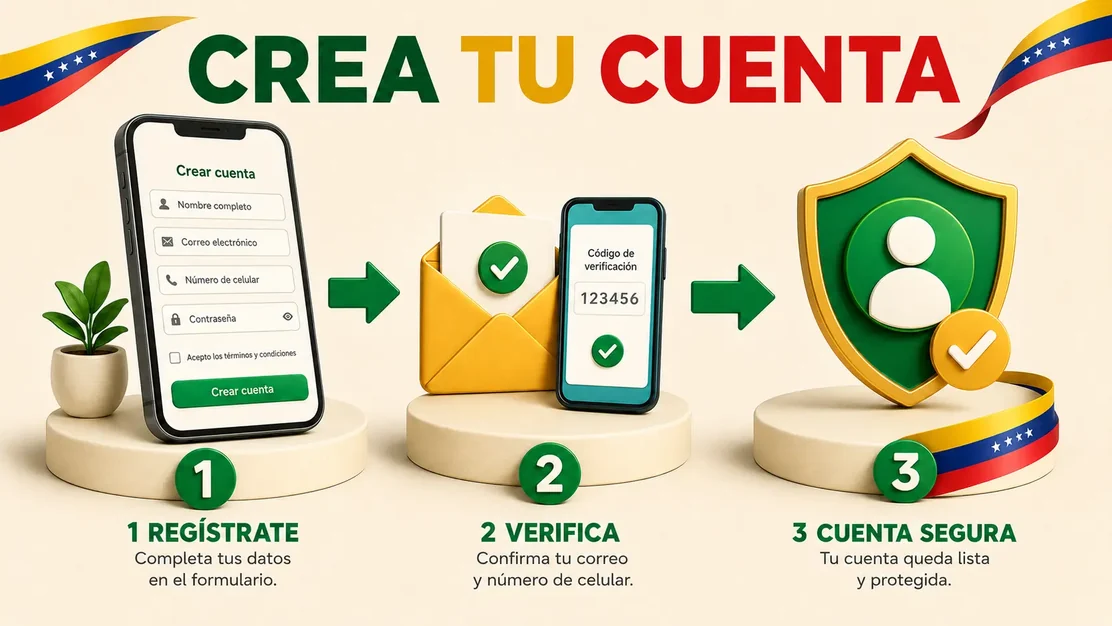 Registro para jugar Mines desde Venezuela con datos personales correctos