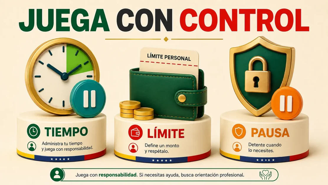 Límites de tiempo y dinero para jugar Mines con control