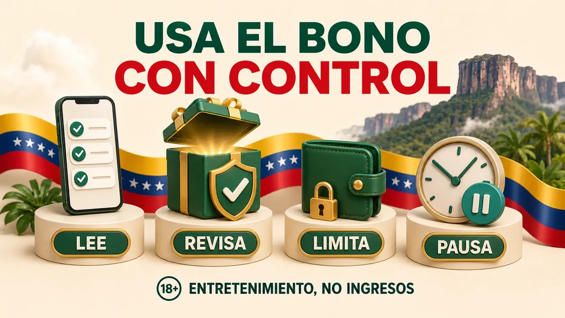 Uso responsable de un bono Mines con límites, reloj y pausa
